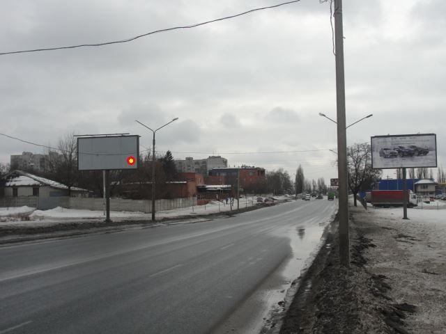 Щит 6x3,  Клочковская ул. - Береговая ул., в центр
