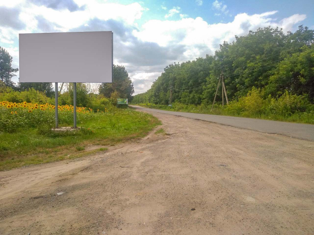 Щит 6x3,  поворот на Слюсарево