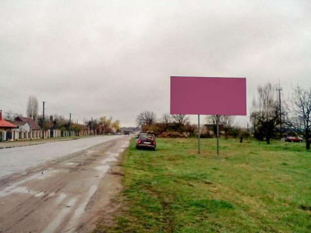 Щит 6x3,  вьезд в город