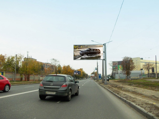 Щит 6x3,  Салтовское шоссе -  Салтовский пер., в центр