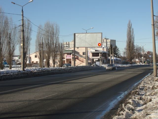 Щит 6x3,  Клочковская ул. - Очаковская пер., из центра