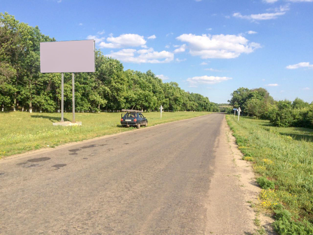 Щит 6x3,  вьезд в город