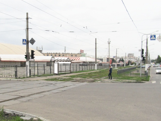 Сітілайт 1.2x1.8,  Академика Павлова ул. - Тюринская ул. (остановка переулок солнечный), из центра