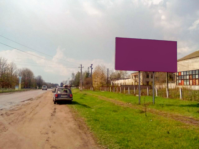 Щит 6x3,  вьезд в город