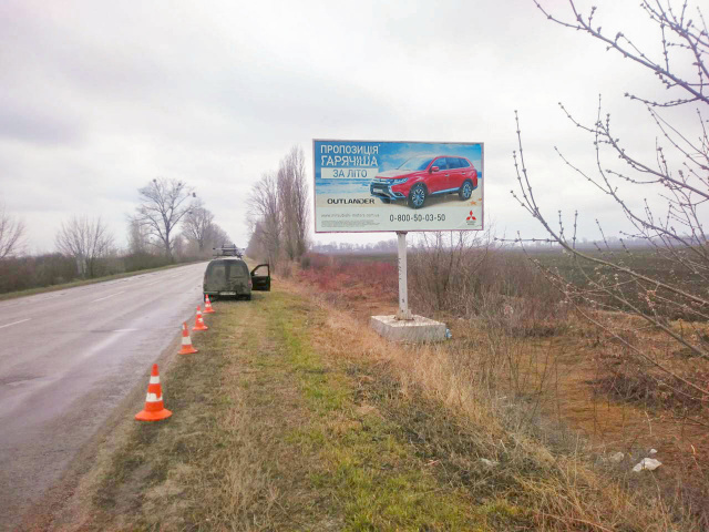 Щит 6x3,  Выезд в ст Белой Церкви