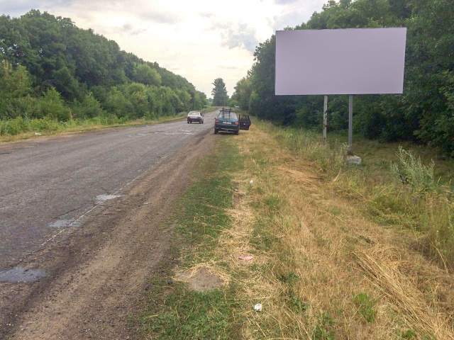 Щит 6x3,  въезд в город со стороны Старобельска