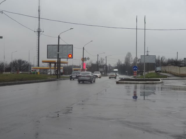 Щит 6x3,  Полтавский шлях ул. - Красногвардейская ул., в центр