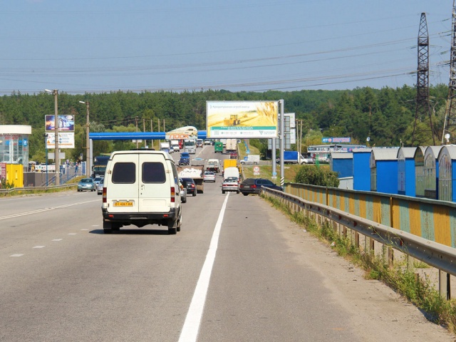 Щит 6x3,  Окружная дорога (3)_авторынок Лоск, из города